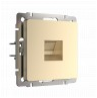 WL11-RJ-45 / Розетка Ethernet RJ-45 (шампань)
